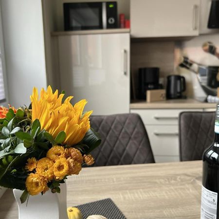 Ferienwohnung Hafenblick - Wunderbare Erholung Am Hafen ノルトダイヒ エクステリア 写真