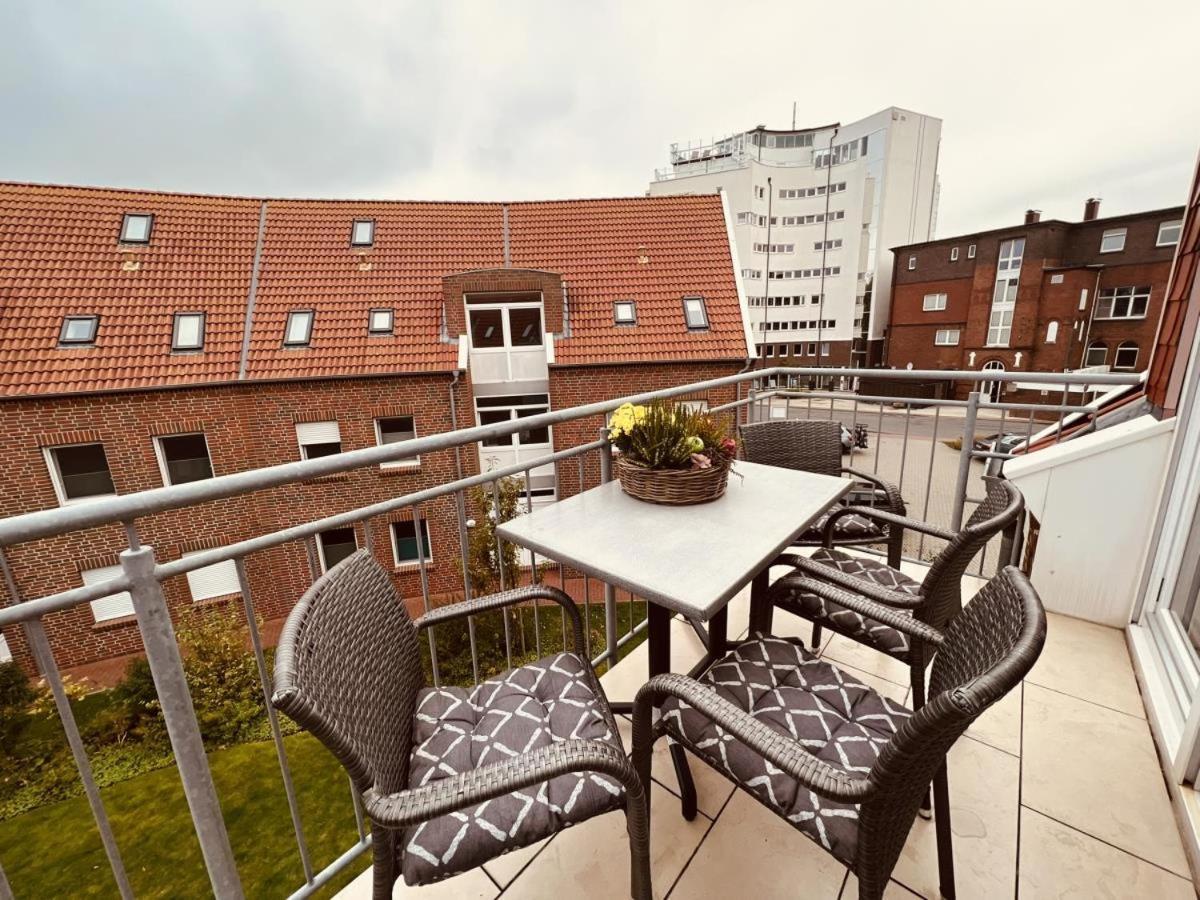 Ferienwohnung Hafenblick - Wunderbare Erholung Am Hafen ノルトダイヒ エクステリア 写真