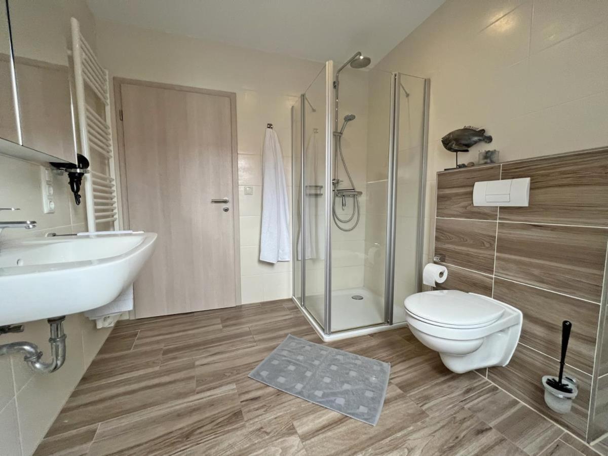 Ferienwohnung Hafenblick - Wunderbare Erholung Am Hafen ノルトダイヒ エクステリア 写真